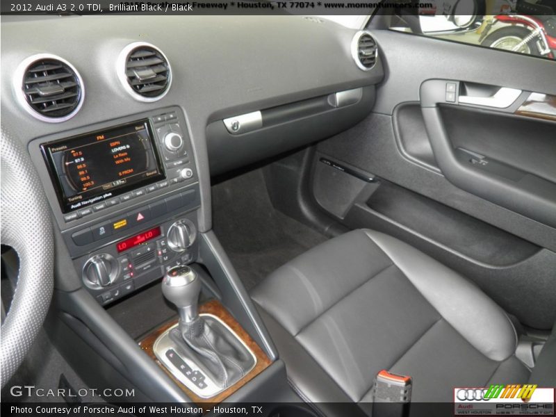 Brilliant Black / Black 2012 Audi A3 2.0 TDI