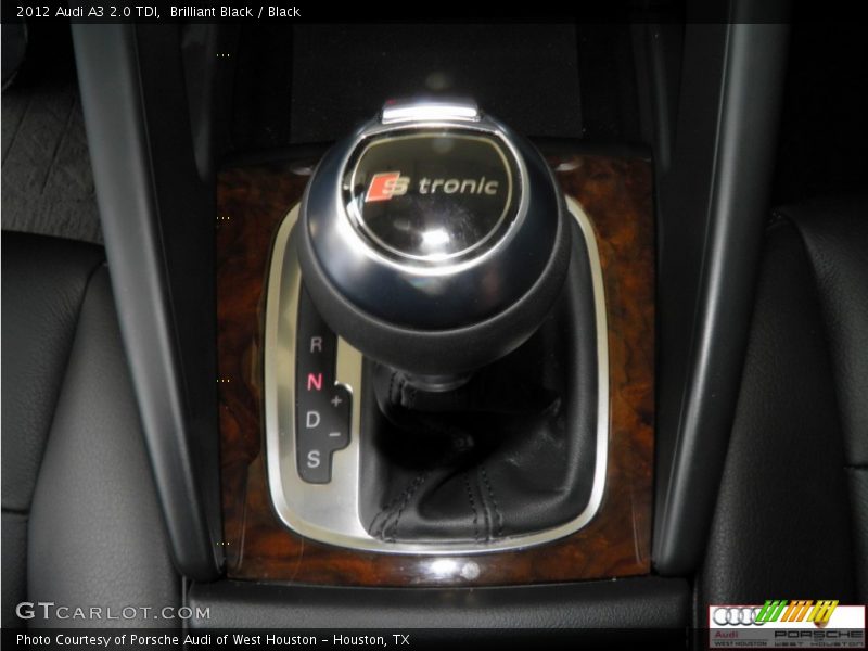 Brilliant Black / Black 2012 Audi A3 2.0 TDI