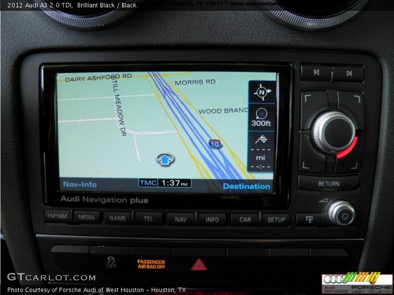 Brilliant Black / Black 2012 Audi A3 2.0 TDI