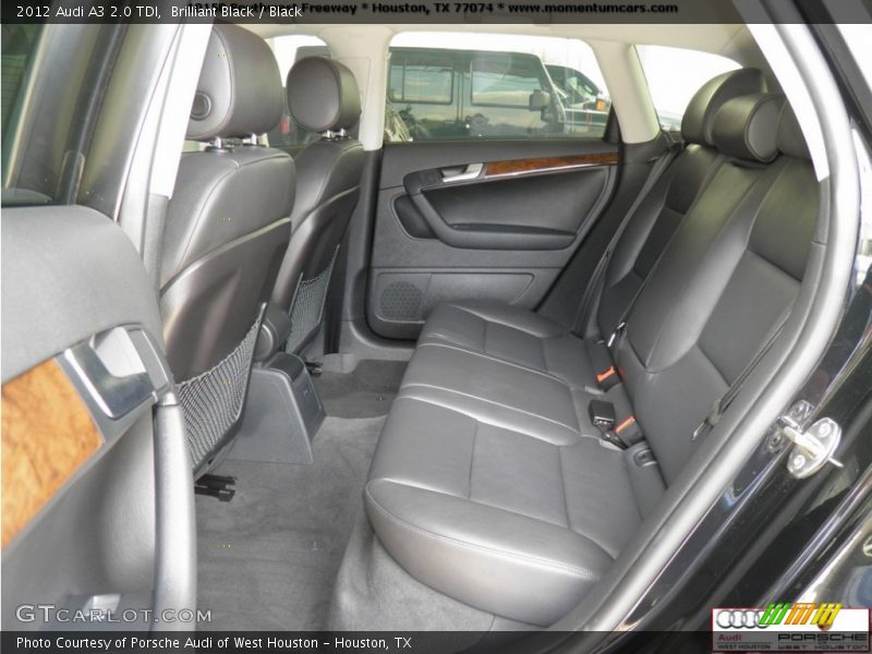 Brilliant Black / Black 2012 Audi A3 2.0 TDI