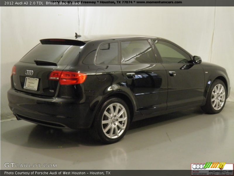 Brilliant Black / Black 2012 Audi A3 2.0 TDI