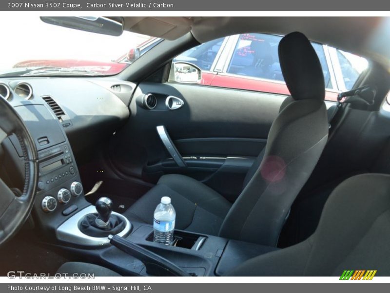 Carbon Silver Metallic / Carbon 2007 Nissan 350Z Coupe