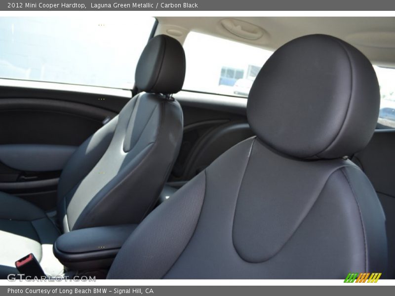 Laguna Green Metallic / Carbon Black 2012 Mini Cooper Hardtop