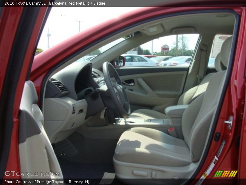 Barcelona Red Metallic / Bisque 2010 Toyota Camry LE