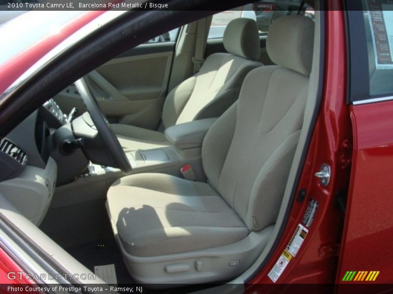 Barcelona Red Metallic / Bisque 2010 Toyota Camry LE
