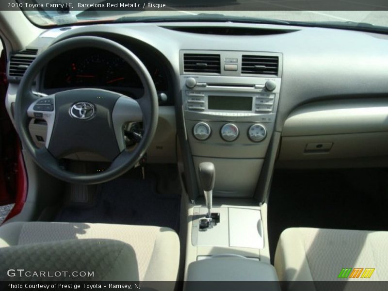 Barcelona Red Metallic / Bisque 2010 Toyota Camry LE
