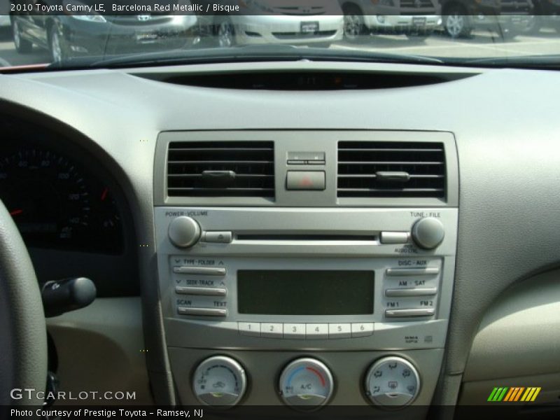 Barcelona Red Metallic / Bisque 2010 Toyota Camry LE