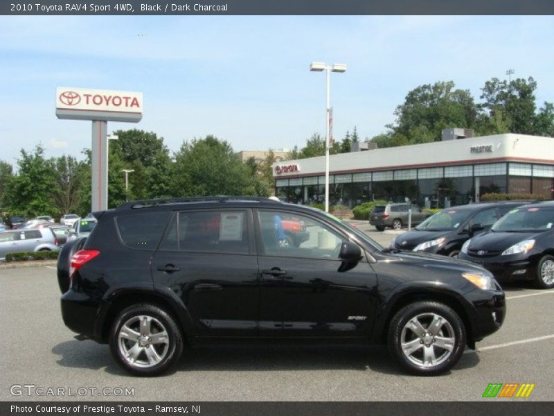 Black / Dark Charcoal 2010 Toyota RAV4 Sport 4WD