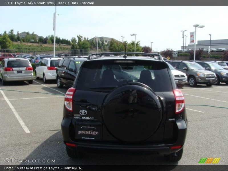 Black / Dark Charcoal 2010 Toyota RAV4 Sport 4WD