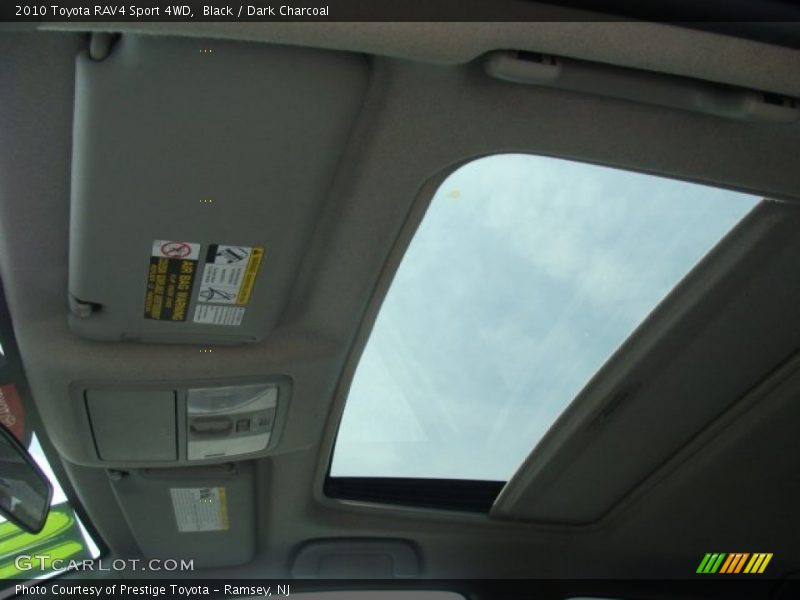 Black / Dark Charcoal 2010 Toyota RAV4 Sport 4WD