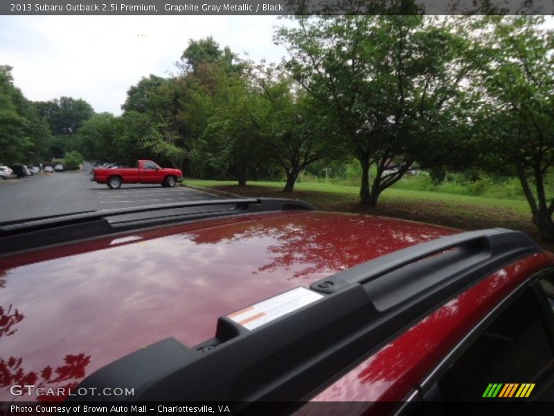 Graphite Gray Metallic / Black 2013 Subaru Outback 2.5i Premium