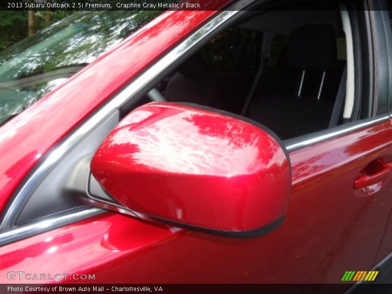 Graphite Gray Metallic / Black 2013 Subaru Outback 2.5i Premium
