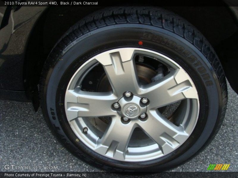 Black / Dark Charcoal 2010 Toyota RAV4 Sport 4WD