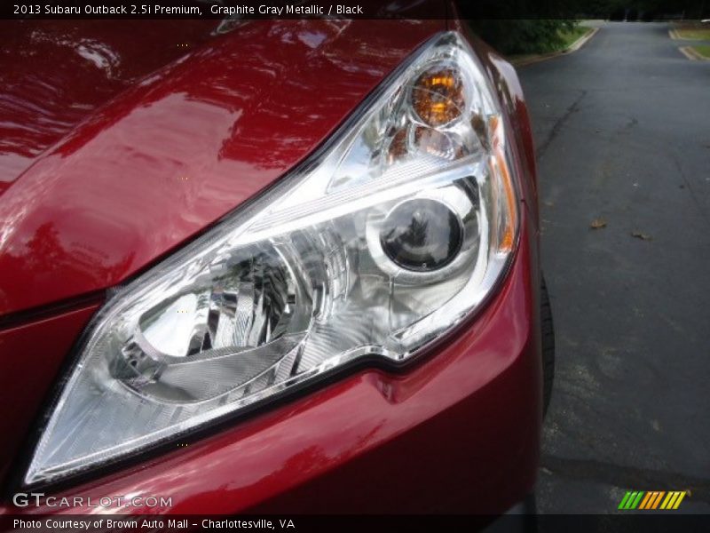 Graphite Gray Metallic / Black 2013 Subaru Outback 2.5i Premium