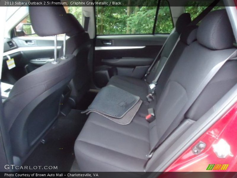 Graphite Gray Metallic / Black 2013 Subaru Outback 2.5i Premium
