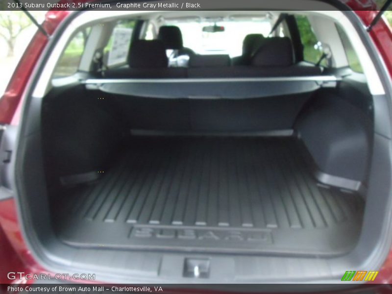 Graphite Gray Metallic / Black 2013 Subaru Outback 2.5i Premium