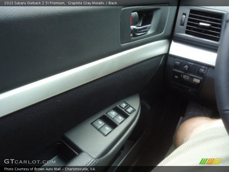 Graphite Gray Metallic / Black 2013 Subaru Outback 2.5i Premium