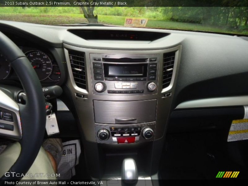 Graphite Gray Metallic / Black 2013 Subaru Outback 2.5i Premium