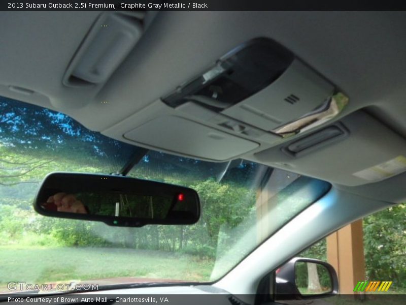 Graphite Gray Metallic / Black 2013 Subaru Outback 2.5i Premium