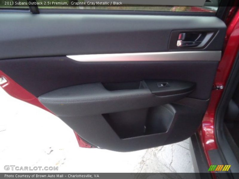 Graphite Gray Metallic / Black 2013 Subaru Outback 2.5i Premium