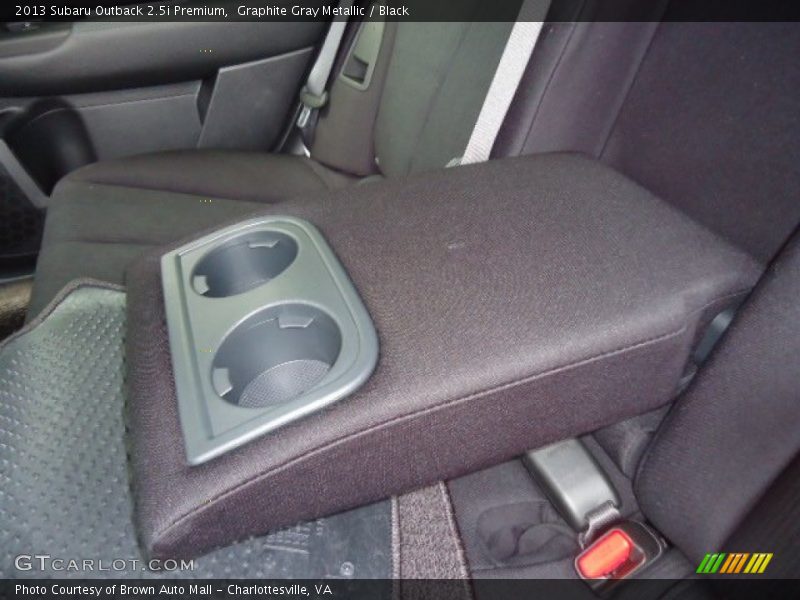 Graphite Gray Metallic / Black 2013 Subaru Outback 2.5i Premium