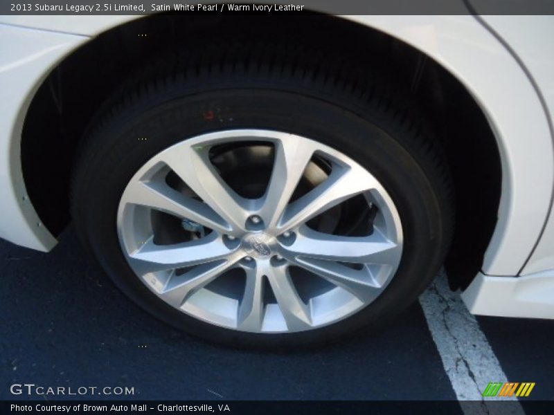  2013 Legacy 2.5i Limited Wheel