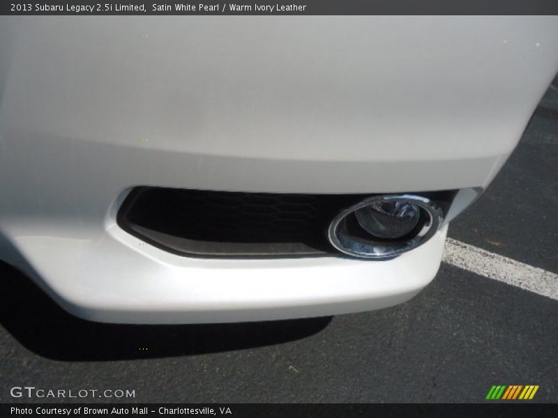 Satin White Pearl / Warm Ivory Leather 2013 Subaru Legacy 2.5i Limited