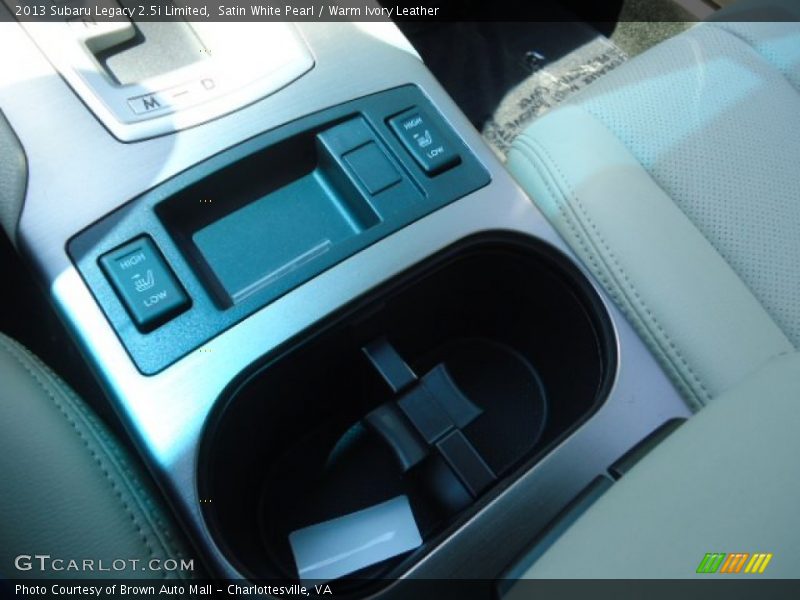 Satin White Pearl / Warm Ivory Leather 2013 Subaru Legacy 2.5i Limited