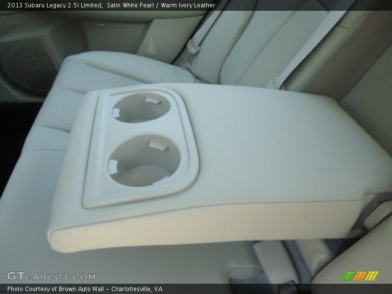 Satin White Pearl / Warm Ivory Leather 2013 Subaru Legacy 2.5i Limited