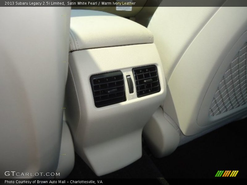Satin White Pearl / Warm Ivory Leather 2013 Subaru Legacy 2.5i Limited