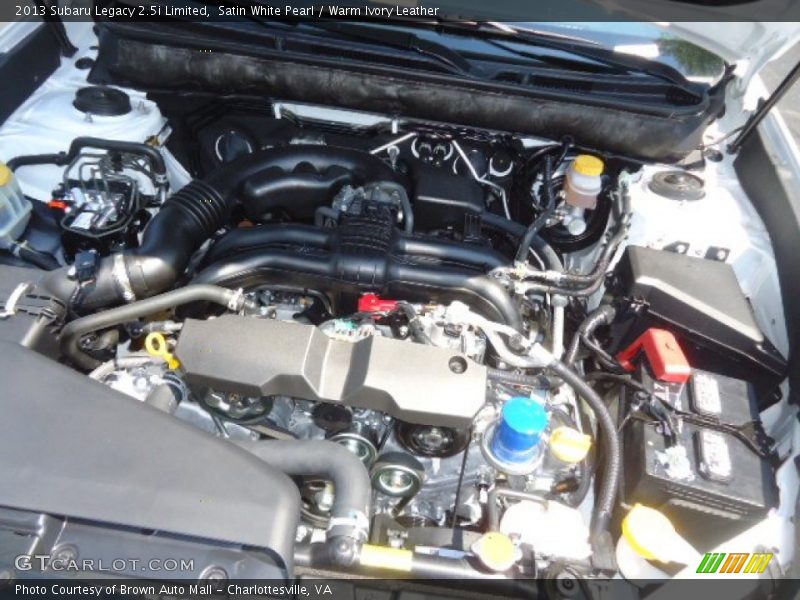 Satin White Pearl / Warm Ivory Leather 2013 Subaru Legacy 2.5i Limited