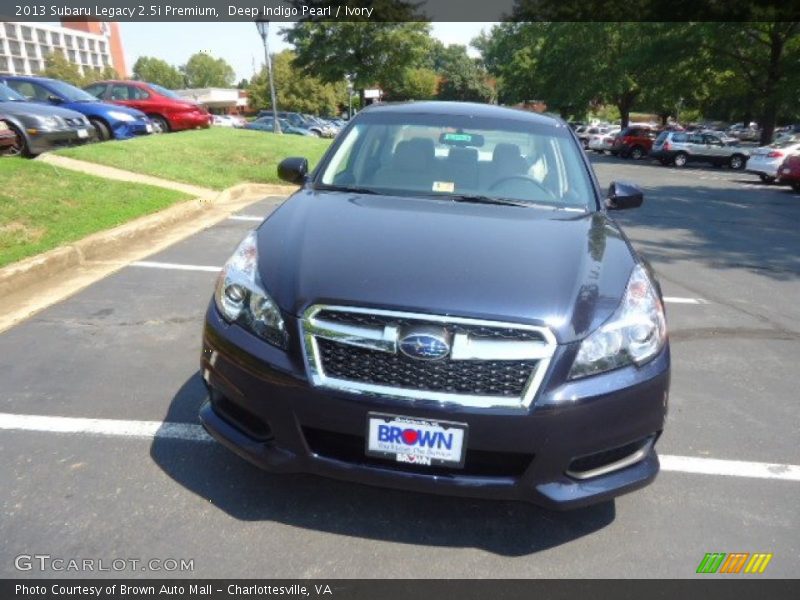 Deep Indigo Pearl / Ivory 2013 Subaru Legacy 2.5i Premium