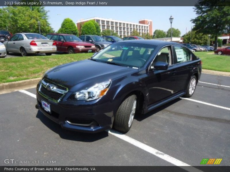 Deep Indigo Pearl / Ivory 2013 Subaru Legacy 2.5i Premium