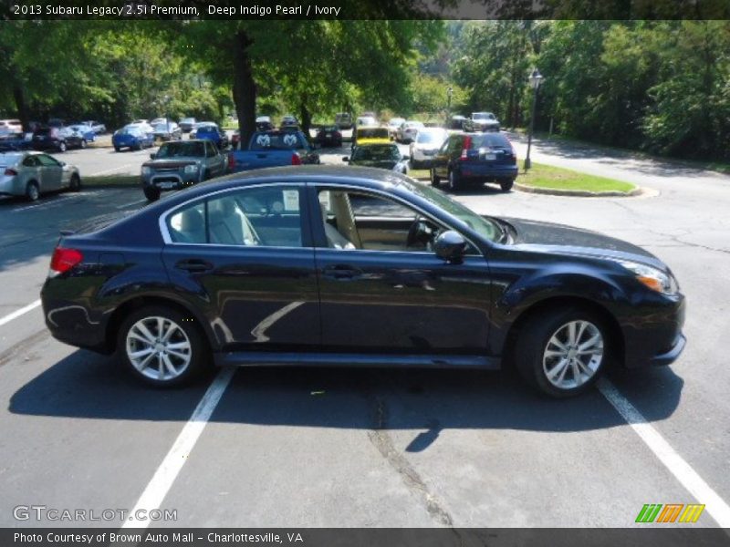 Deep Indigo Pearl / Ivory 2013 Subaru Legacy 2.5i Premium