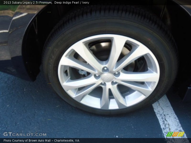 Deep Indigo Pearl / Ivory 2013 Subaru Legacy 2.5i Premium