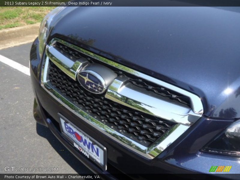 Deep Indigo Pearl / Ivory 2013 Subaru Legacy 2.5i Premium