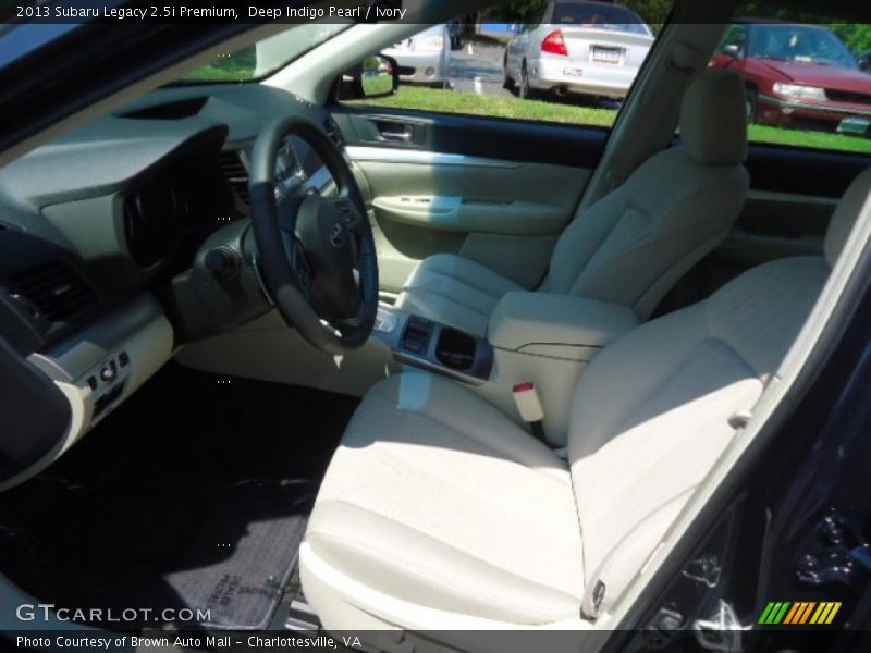 Deep Indigo Pearl / Ivory 2013 Subaru Legacy 2.5i Premium