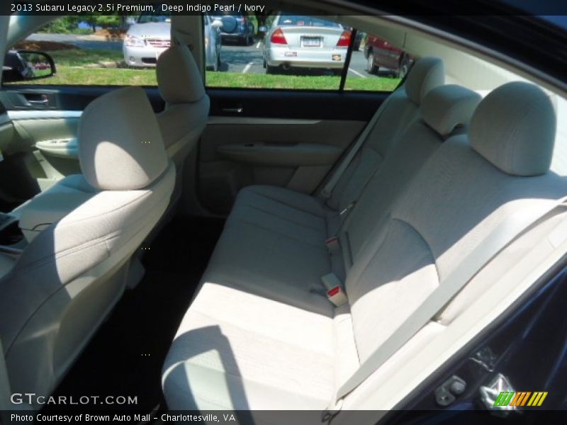 Deep Indigo Pearl / Ivory 2013 Subaru Legacy 2.5i Premium