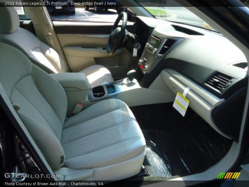 Deep Indigo Pearl / Ivory 2013 Subaru Legacy 2.5i Premium