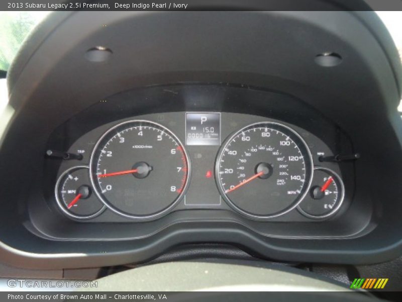 Deep Indigo Pearl / Ivory 2013 Subaru Legacy 2.5i Premium