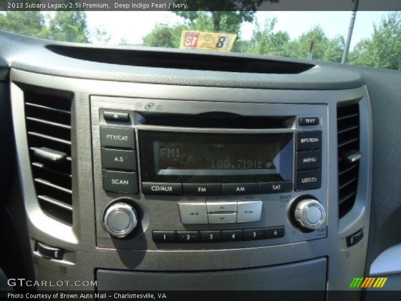 Deep Indigo Pearl / Ivory 2013 Subaru Legacy 2.5i Premium