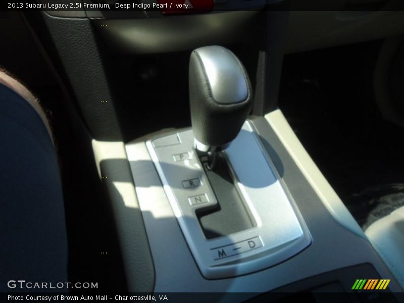 Deep Indigo Pearl / Ivory 2013 Subaru Legacy 2.5i Premium