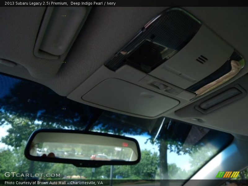 Deep Indigo Pearl / Ivory 2013 Subaru Legacy 2.5i Premium