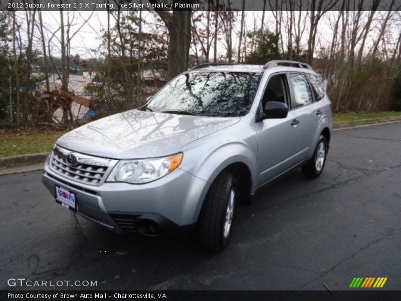 Ice Silver Metallic / Platinum 2012 Subaru Forester 2.5 X Touring