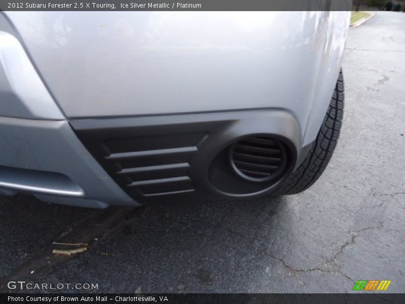 Ice Silver Metallic / Platinum 2012 Subaru Forester 2.5 X Touring
