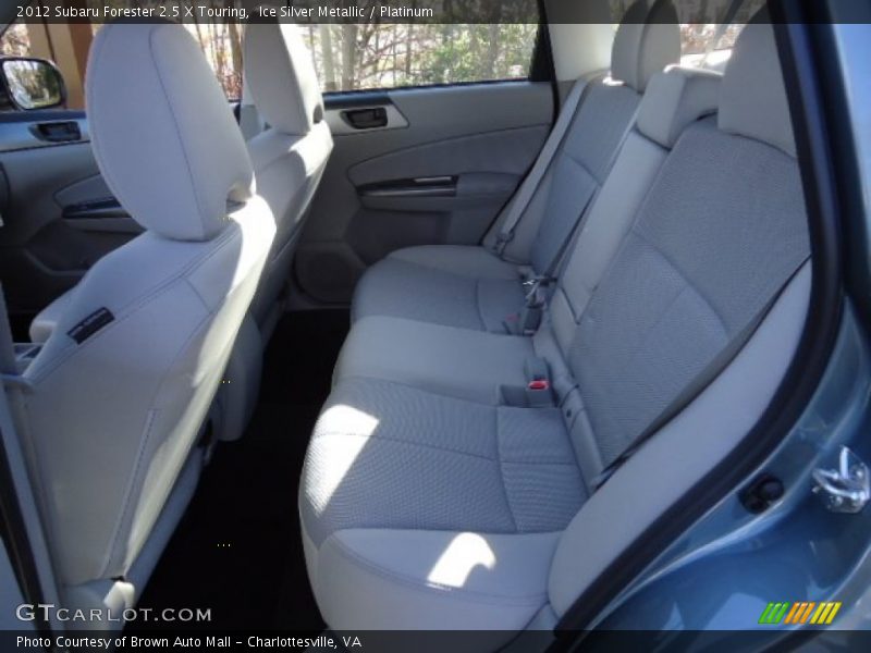 Ice Silver Metallic / Platinum 2012 Subaru Forester 2.5 X Touring