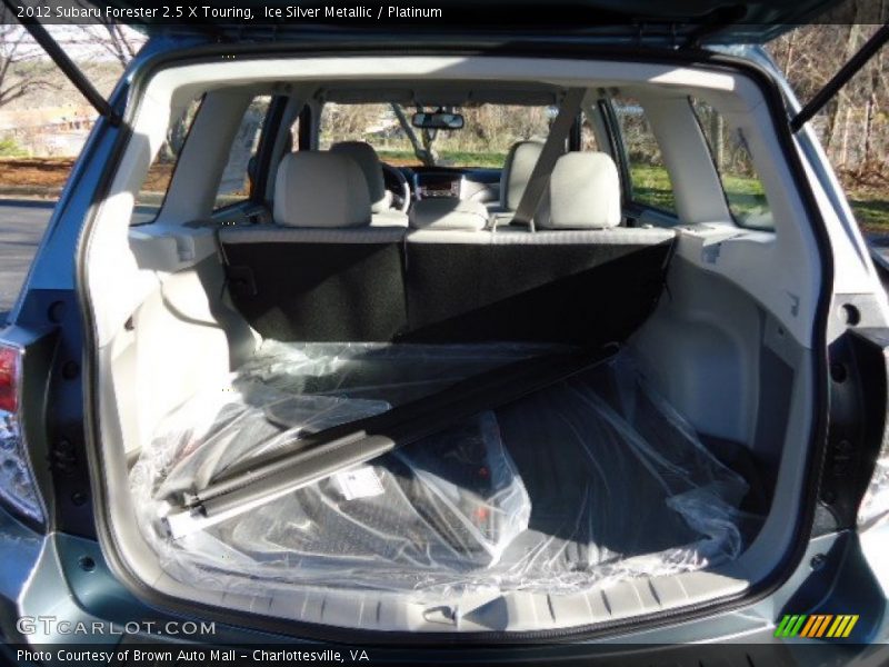 Ice Silver Metallic / Platinum 2012 Subaru Forester 2.5 X Touring