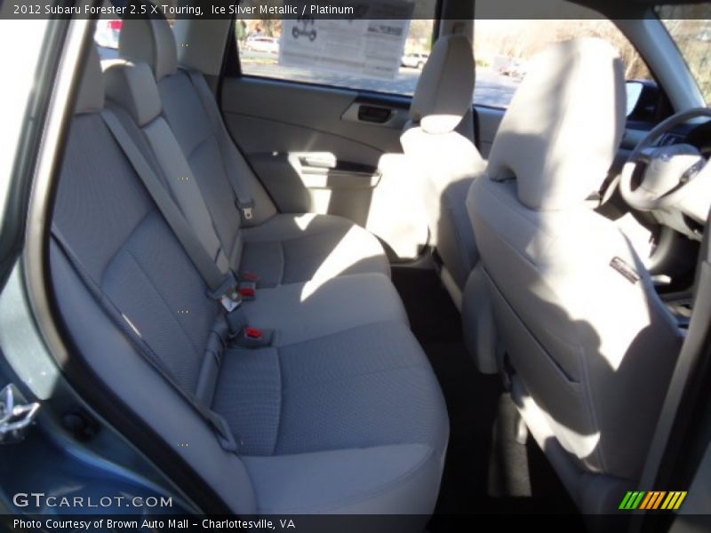 Ice Silver Metallic / Platinum 2012 Subaru Forester 2.5 X Touring