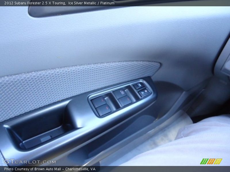 Ice Silver Metallic / Platinum 2012 Subaru Forester 2.5 X Touring