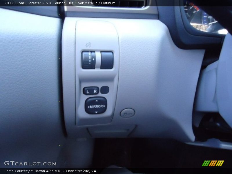 Ice Silver Metallic / Platinum 2012 Subaru Forester 2.5 X Touring